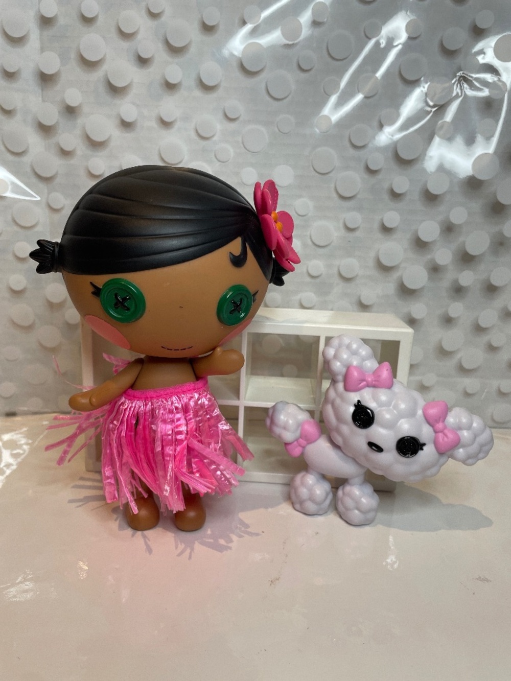 Lalaloopsy Littles 🌺Kiwi Tiki & Poodle pet